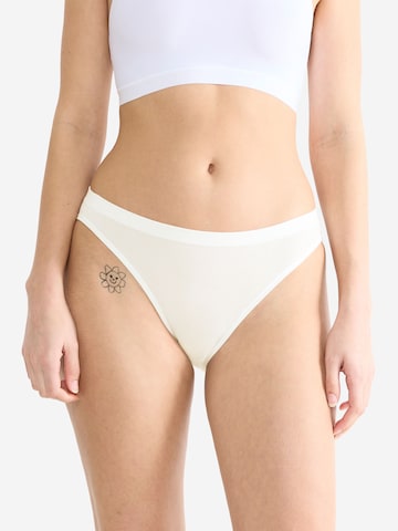 SLOGGI Tai-Slip ' Blue GO Sense ' in Weiß: Vorderseite