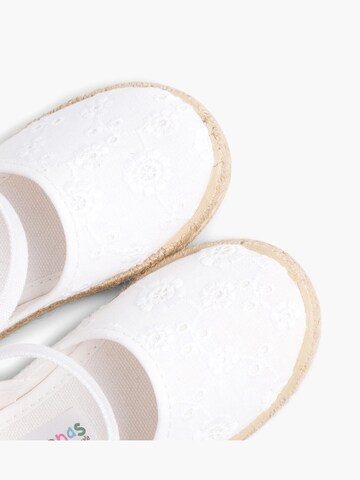 Sandales Pisamonas en blanc