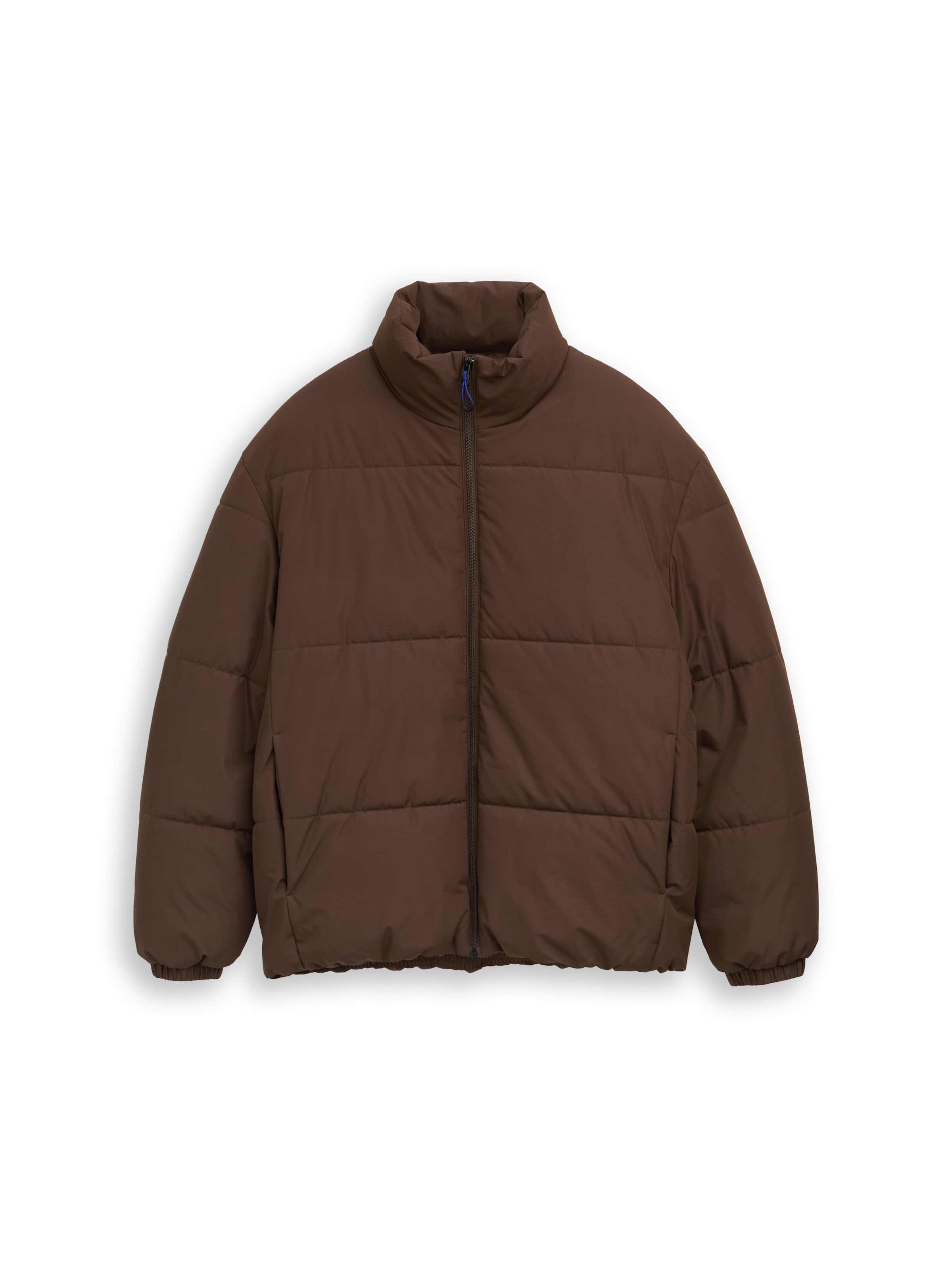 TOM TAILOR DENIM Winter jacket in Brown: front