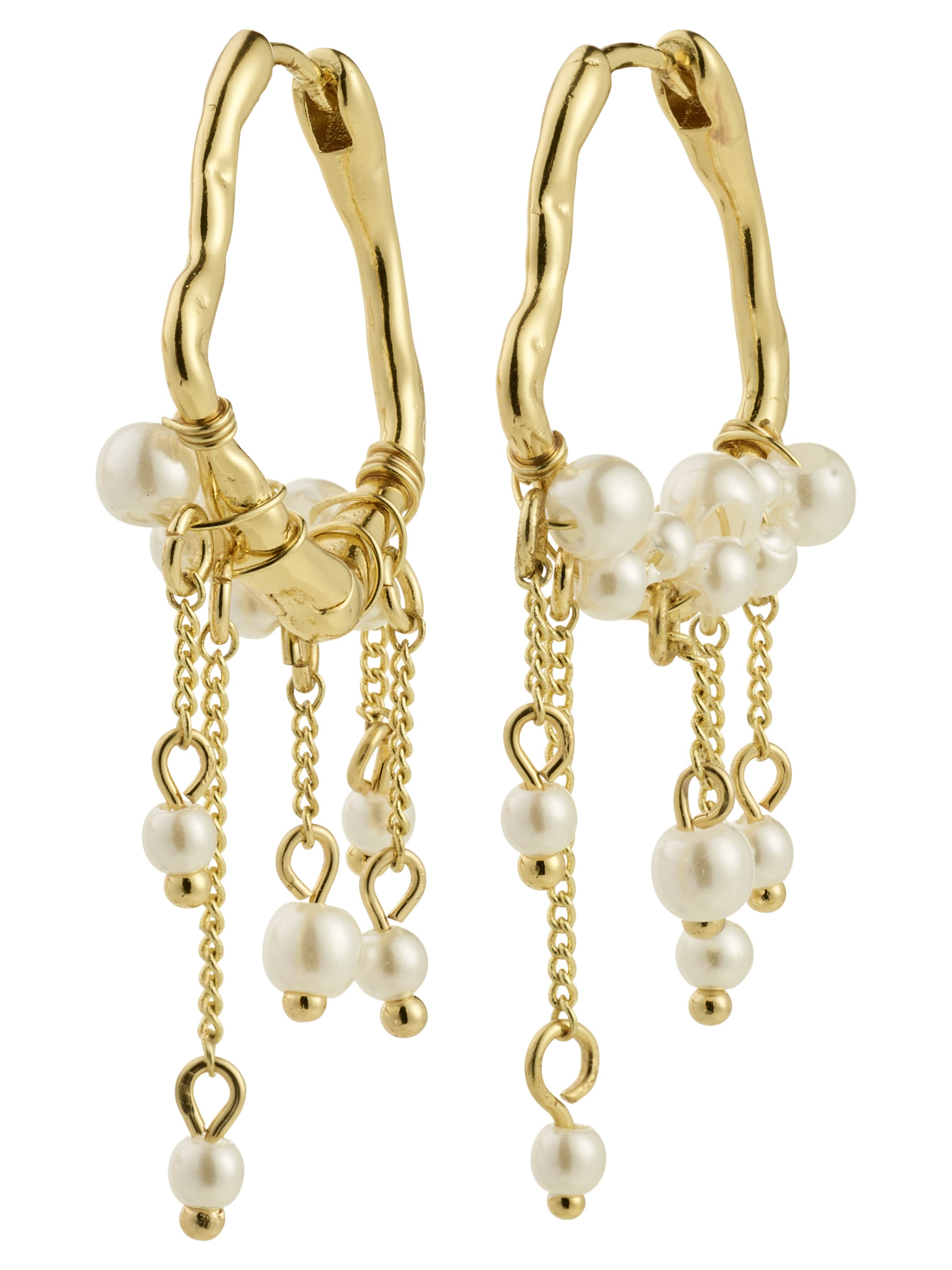 Pilgrim Fülbevalók 'Jasper' - arany: elől