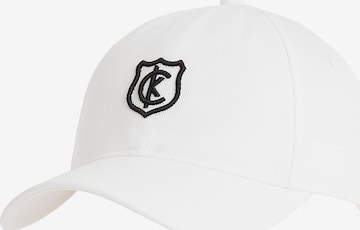 Calvin Klein Cap in White: front