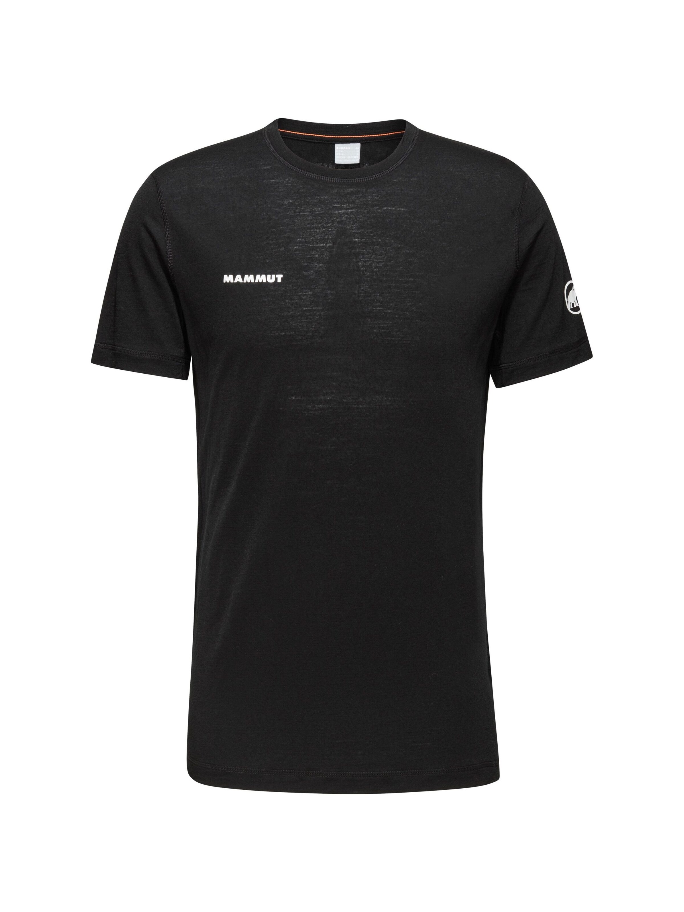 MAMMUT Performance Shirt 'Tree' in Black: front