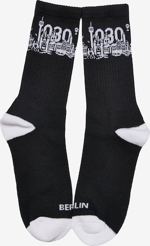 Chaussettes 'Major City' Mister Tee en noir