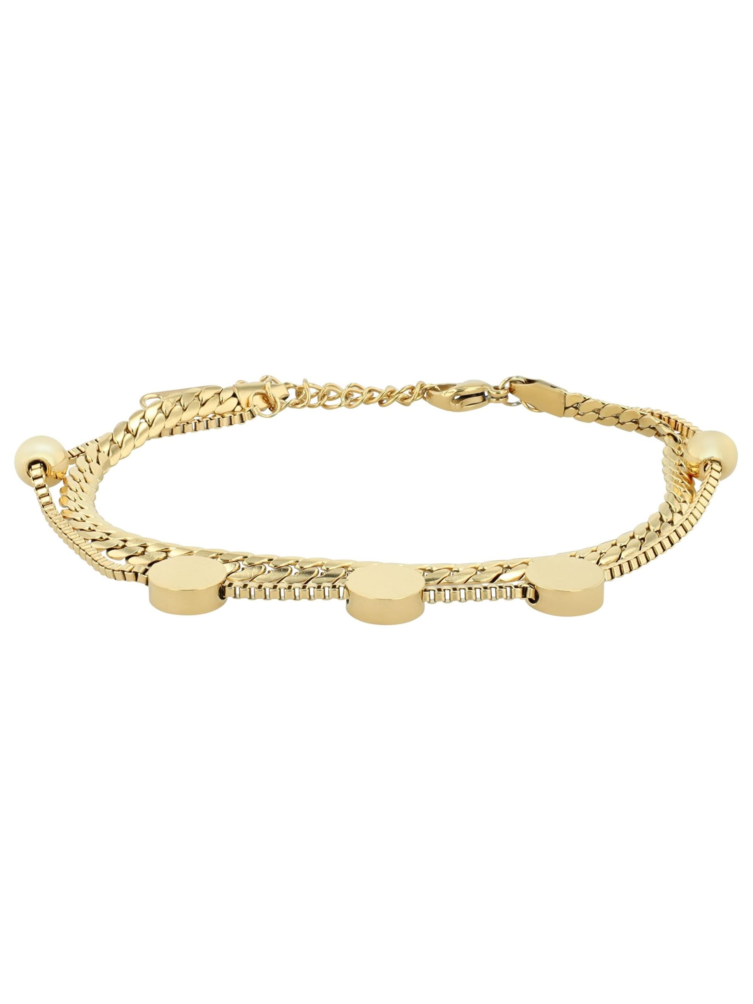 Akzent Bracelet 'Perita, langlebig' in Gold