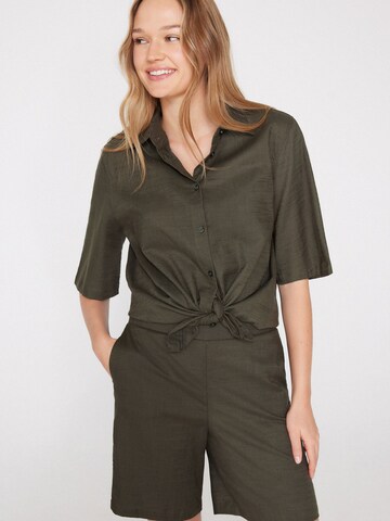 Tezenis Blouse in Green: front