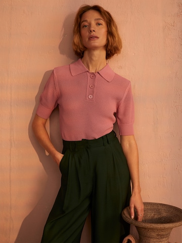 Top in maglia 'Eunice' di Guido Maria Kretschmer Women in rosa