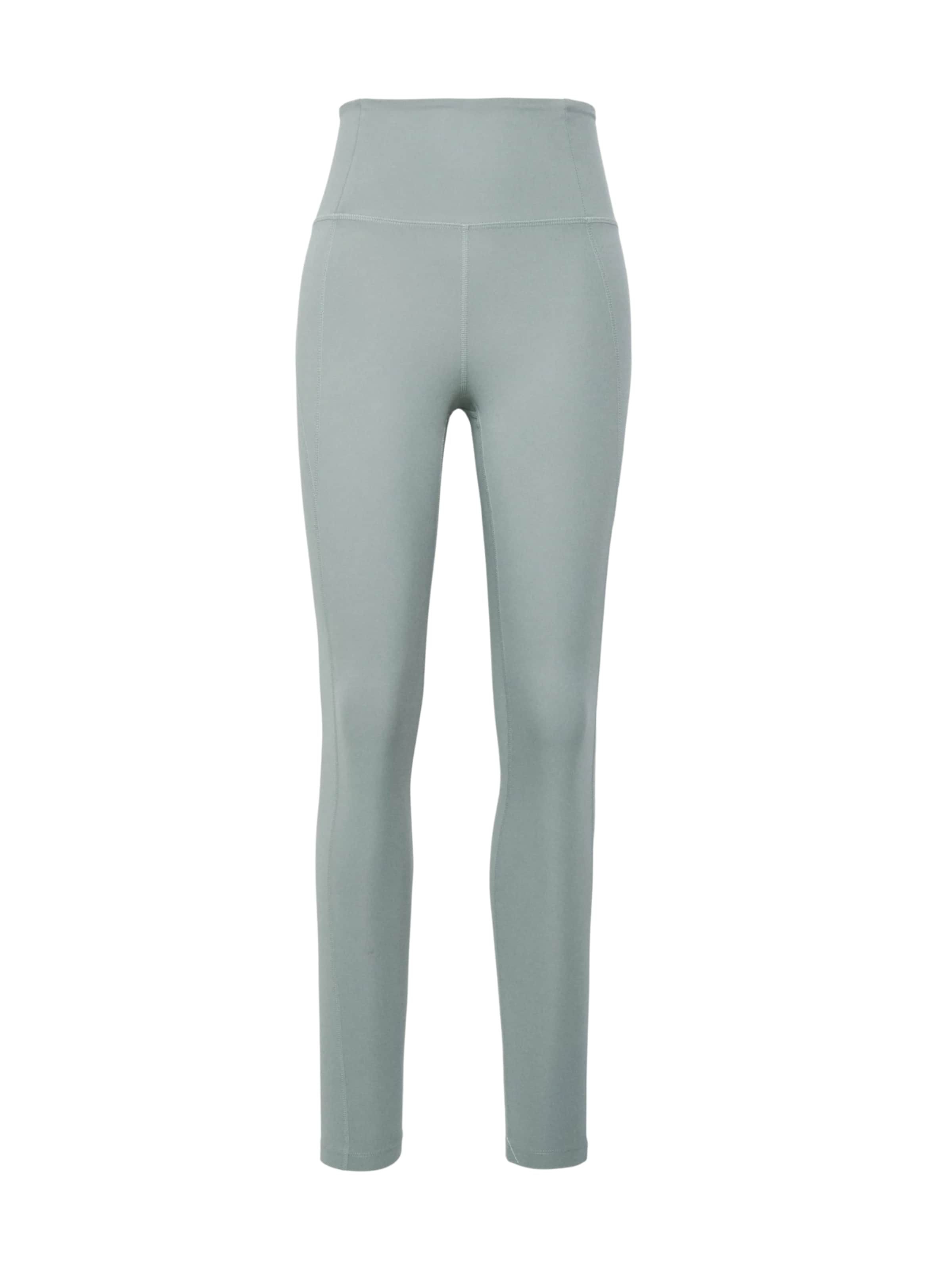 Skinny Pantalon de sport Girlfriend Collective en vert : devant