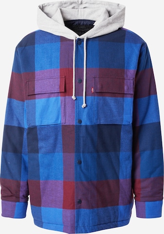 Veste mi-saison 'Hooded Jack Worker' LEVI'S ® en bleu : devant