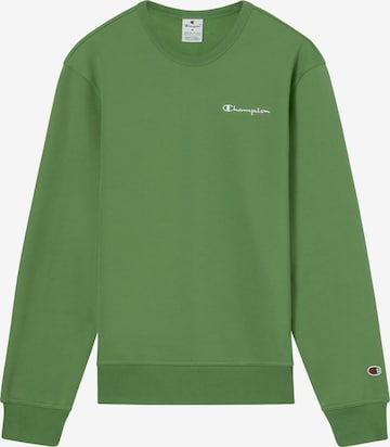 Champion Authentic Athletic Apparel - Sudadera en verde: frente