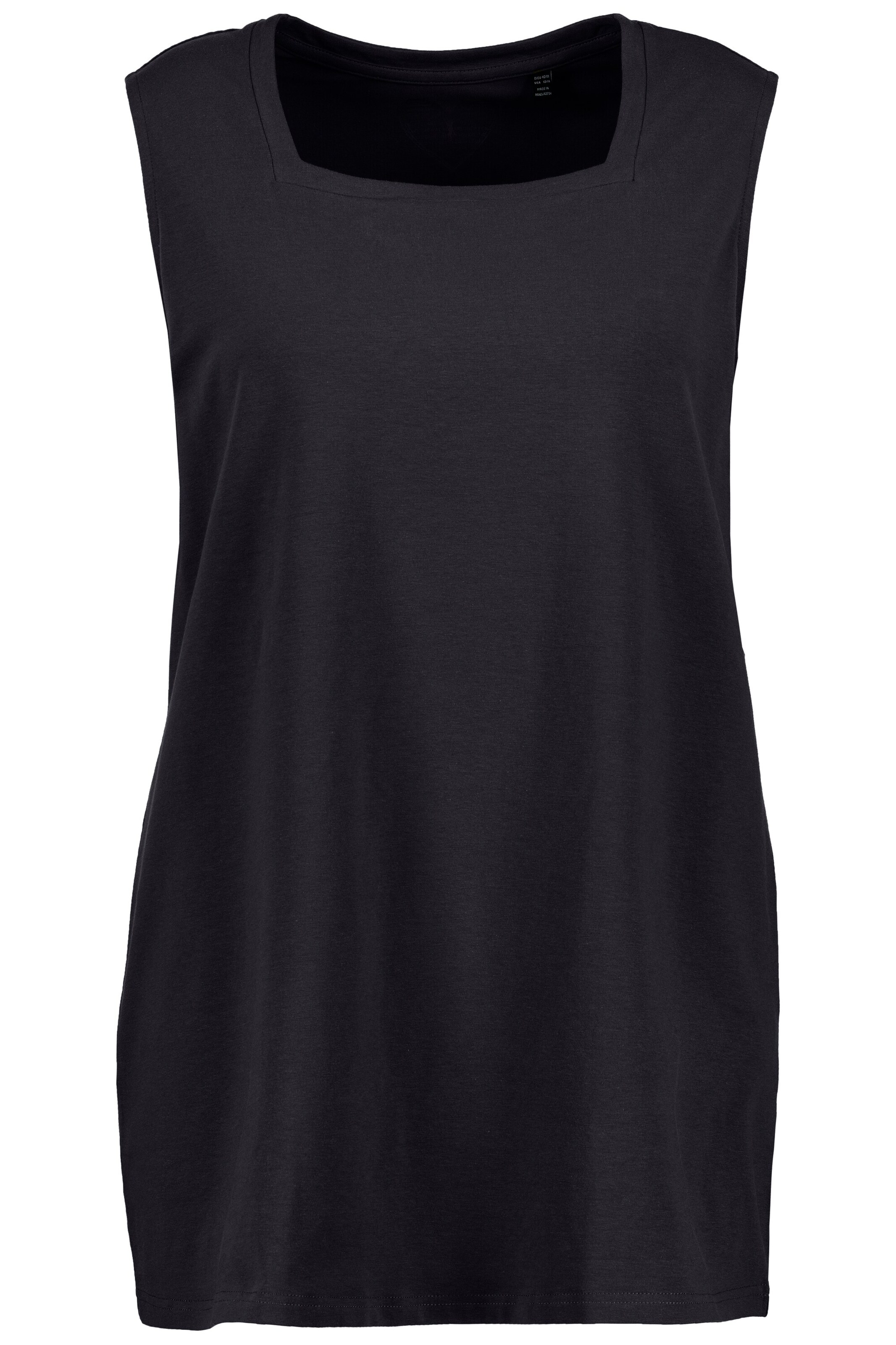 Ulla Popken Top '807310' in Schwarz: Vorderseite