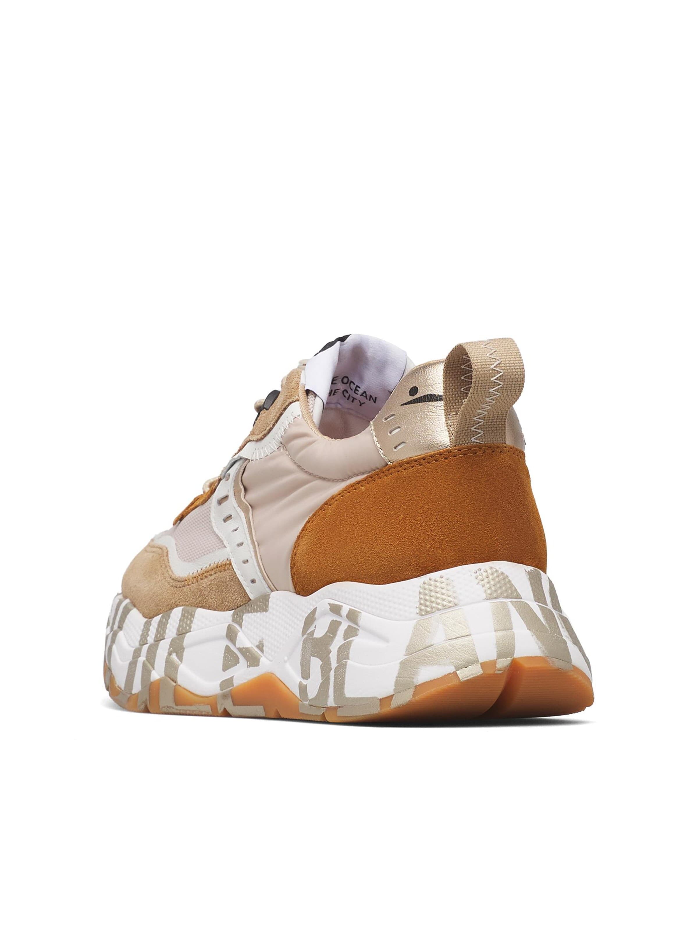 Voile blanche Veterschoen 'CLUB105.' in Beige