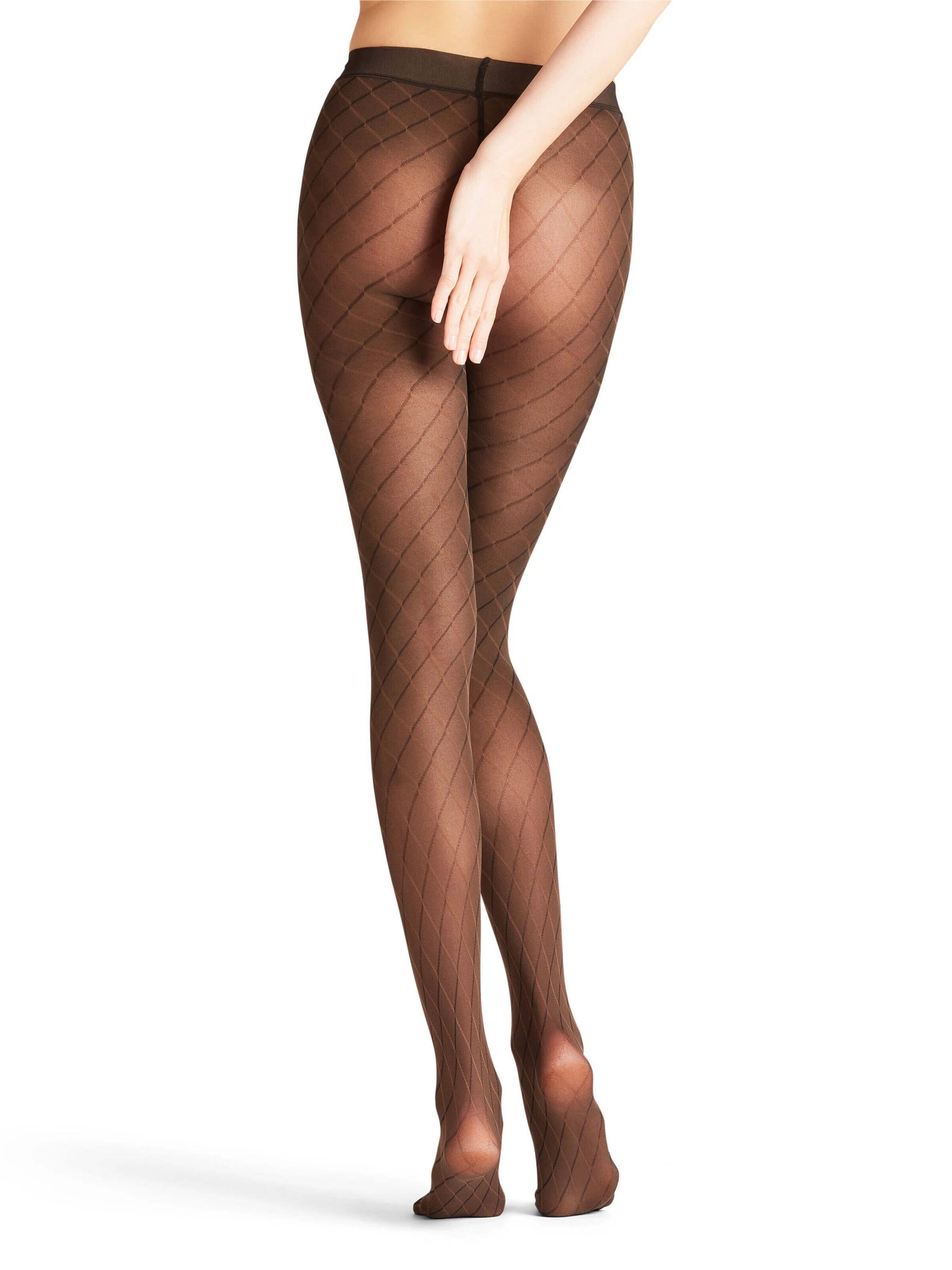 FALKE Strumpfhose 'Intrigue'‌ in Braun