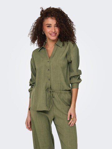 JDY Blouse 'JDYNina' in Green: front