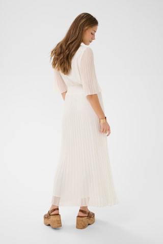 Robe 'CRALuna' Cream en blanc