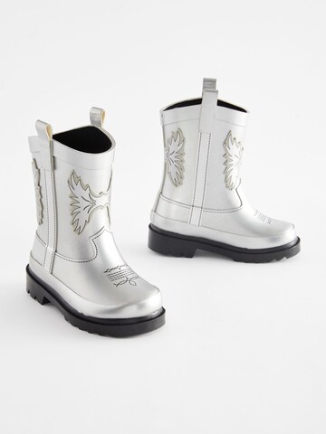 Next Gummistiefel in Silber