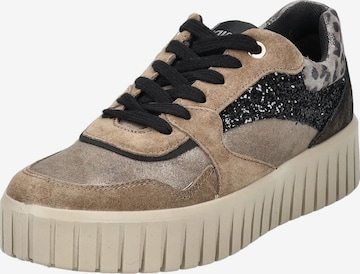 Sneaker bassa di IGI&CO in marrone: frontale