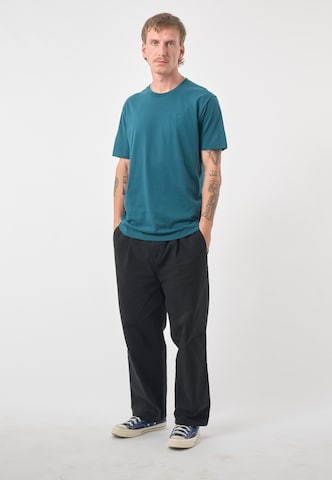 Cleptomanicx T-Shirt 'Ligull Regular' in Blau