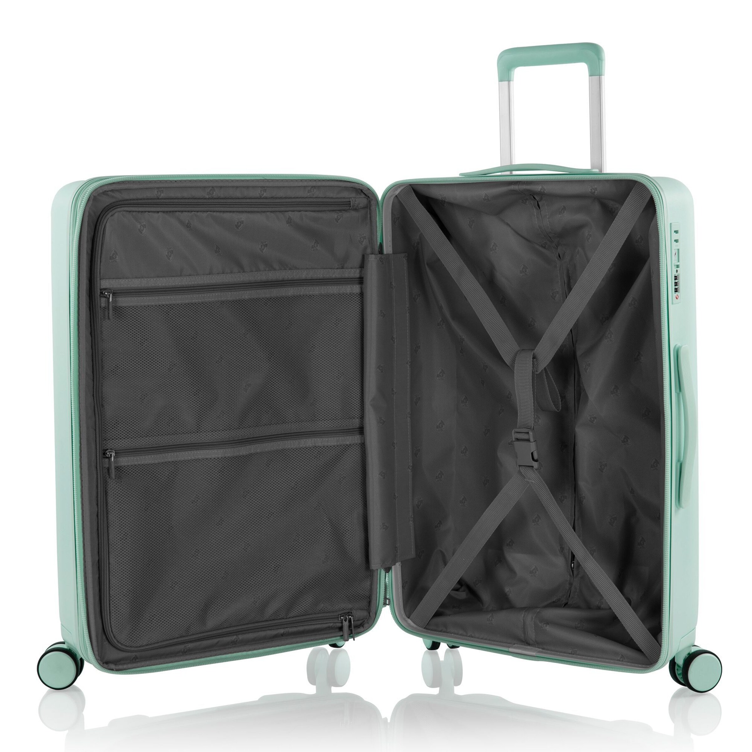Heys Suitcase Set 'Pastel' in Green