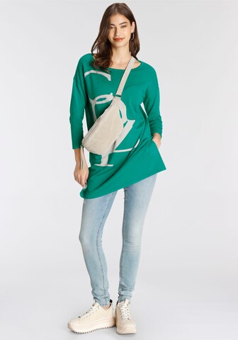 LAURA SCOTT Sweater in Green