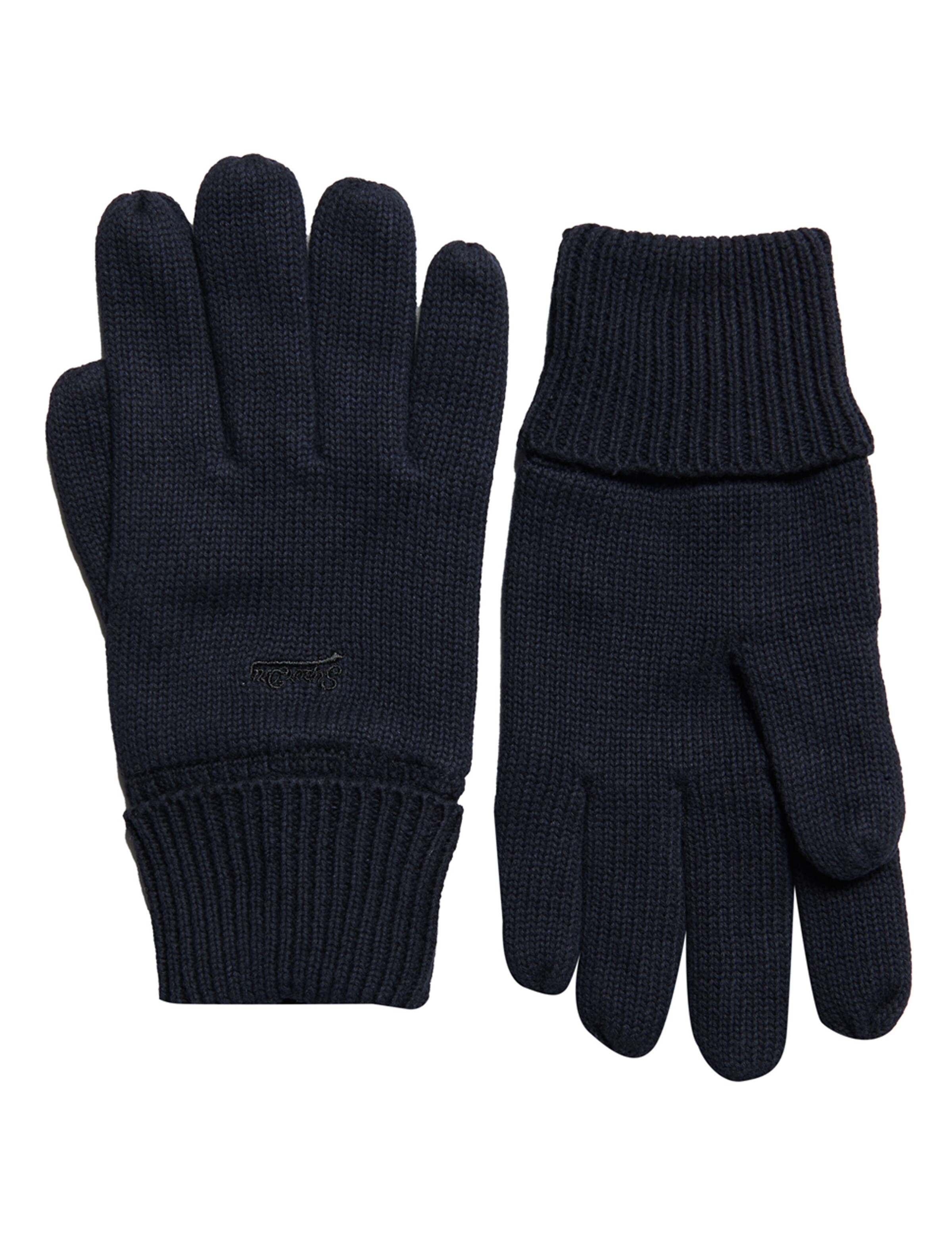 Superdry Fingerhandschuhe in Blau: Vorderseite