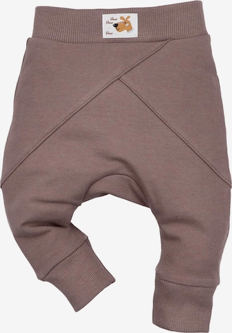 NINI Regular Pants in Brown: front