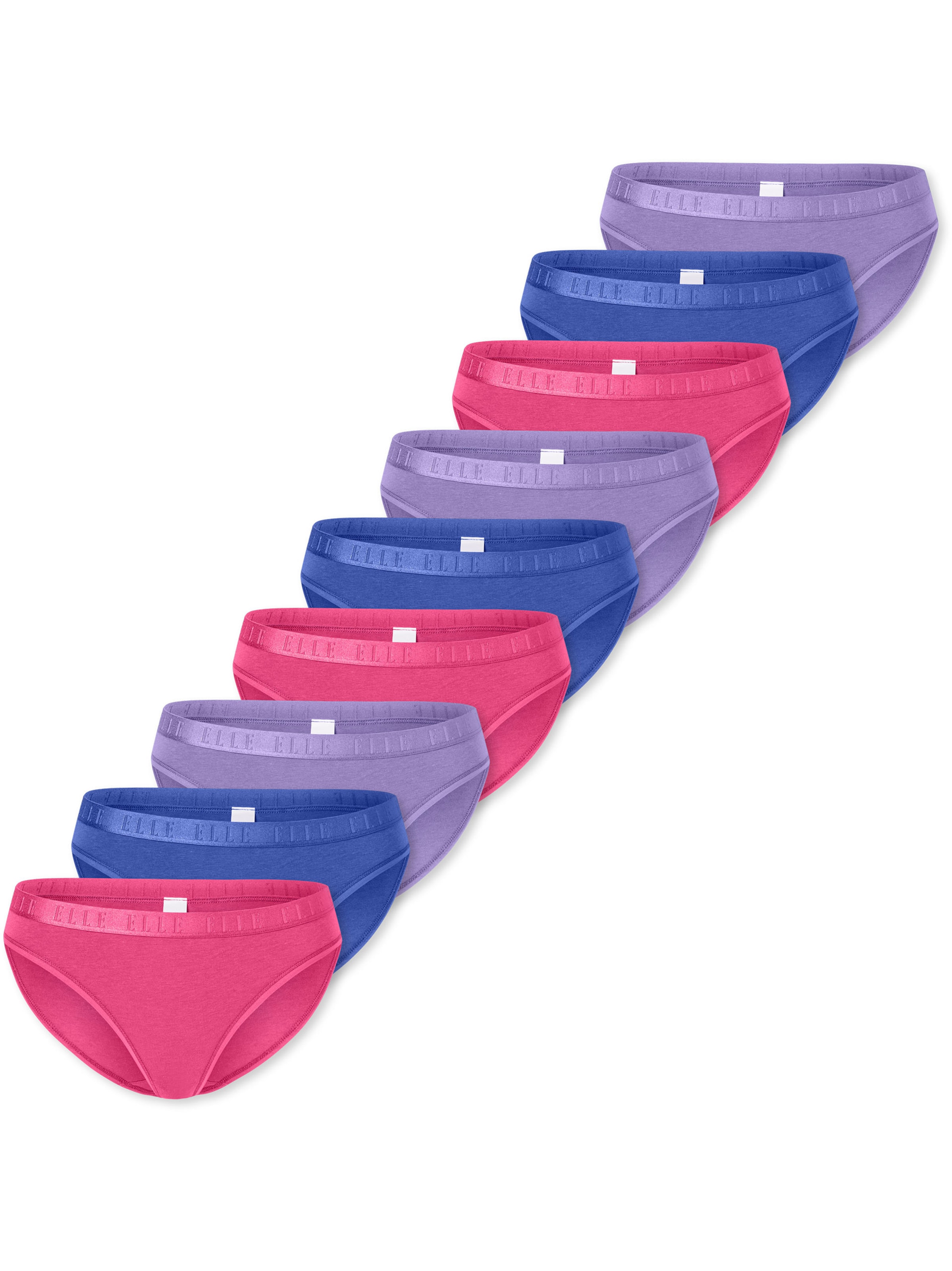 ELLE Slip ' Super Soft ' in Blue: front