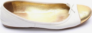 PRADA Flats & Loafers in 40 in Gold: front