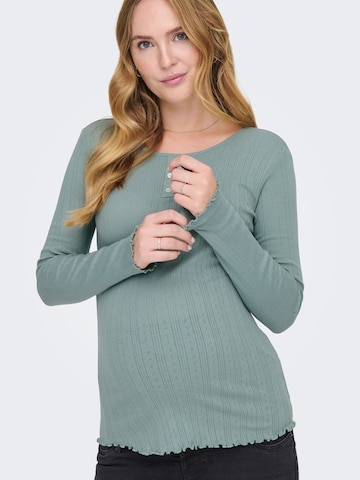 Only Maternity Shirt 'OLMVISTA' in Blue
