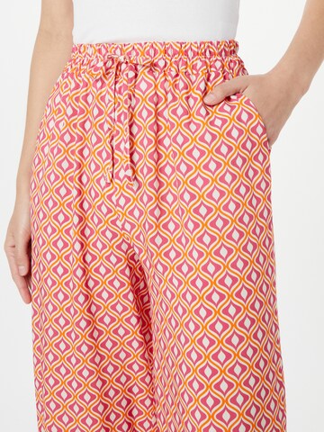 Zwillingsherz Široke hlačnice Hlače | oranžna barva