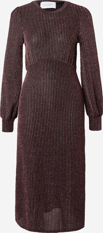 Robe 'ELITA' SISTERS POINT en marron : devant