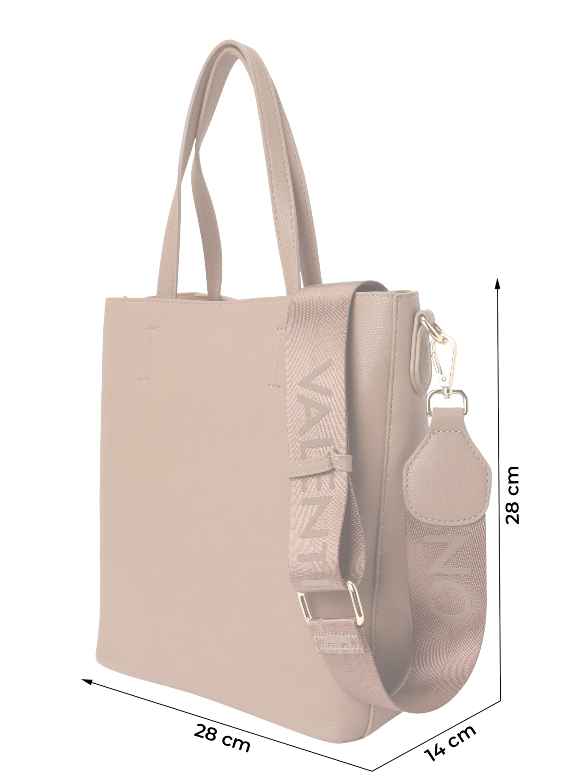 VALENTINO Shopper in Grau
