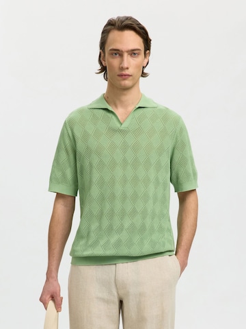 SELECTED Sweater in Green: front