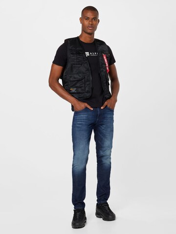 ALPHA INDUSTRIES Vest in Black