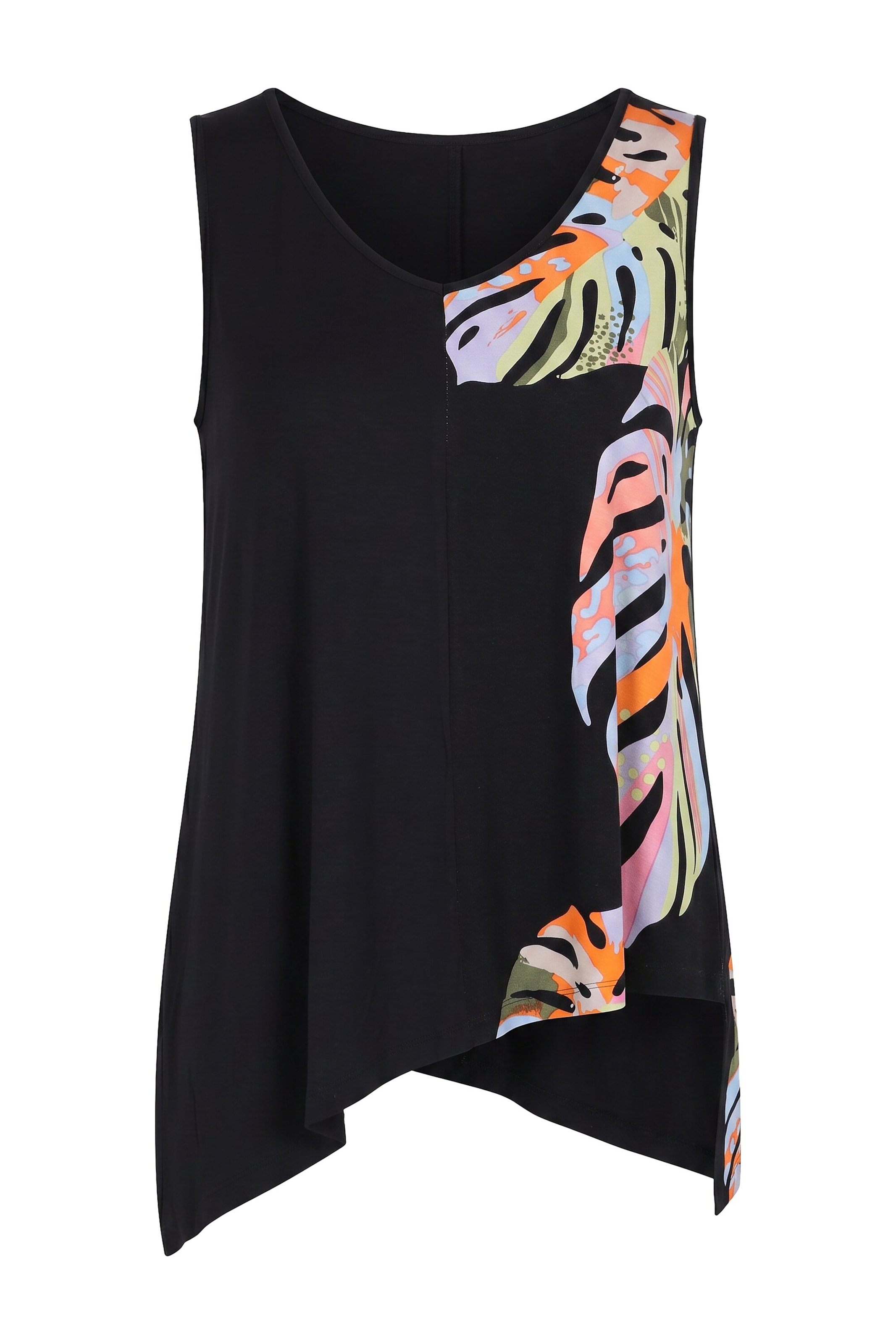 Angel of Style Top in Zwart: voorkant