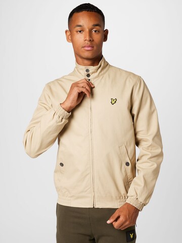 Lyle & Scott Jacke 'Harrington' in Beige: predná strana