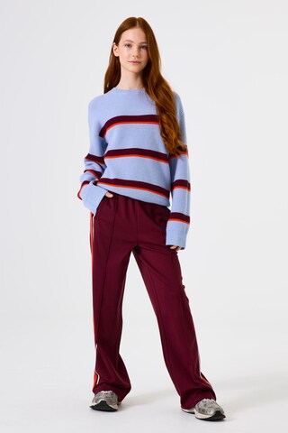 GARCIA Wide leg Pants in Red: front