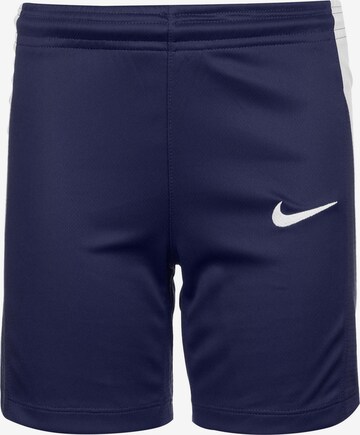 Pantalon de sport 'Team Basketball' NIKE en bleu : devant