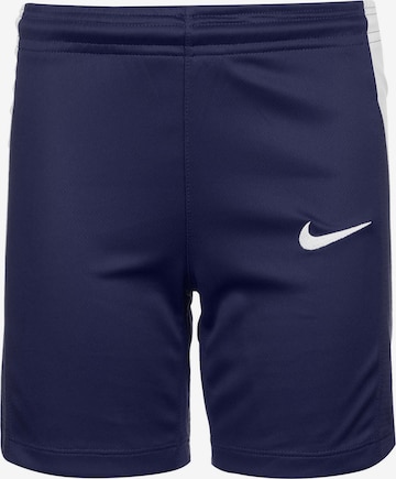 NIKE Workout Pants 'Team Basketball' in Blue: front