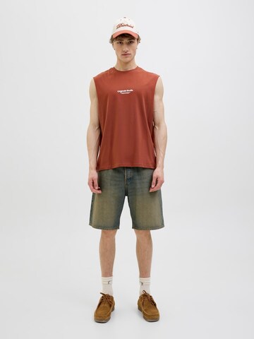 JACK & JONES Bluser & t-shirts 'JORVESTERBRO' i brun