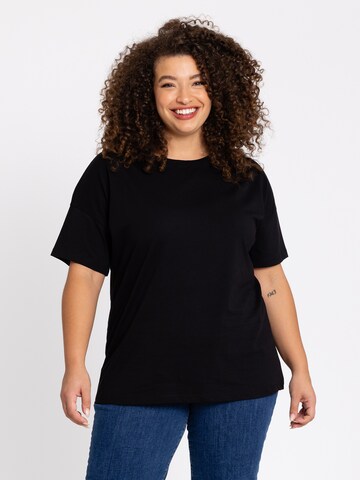 YOEK T-Shirt in Schwarz: Vorderseite