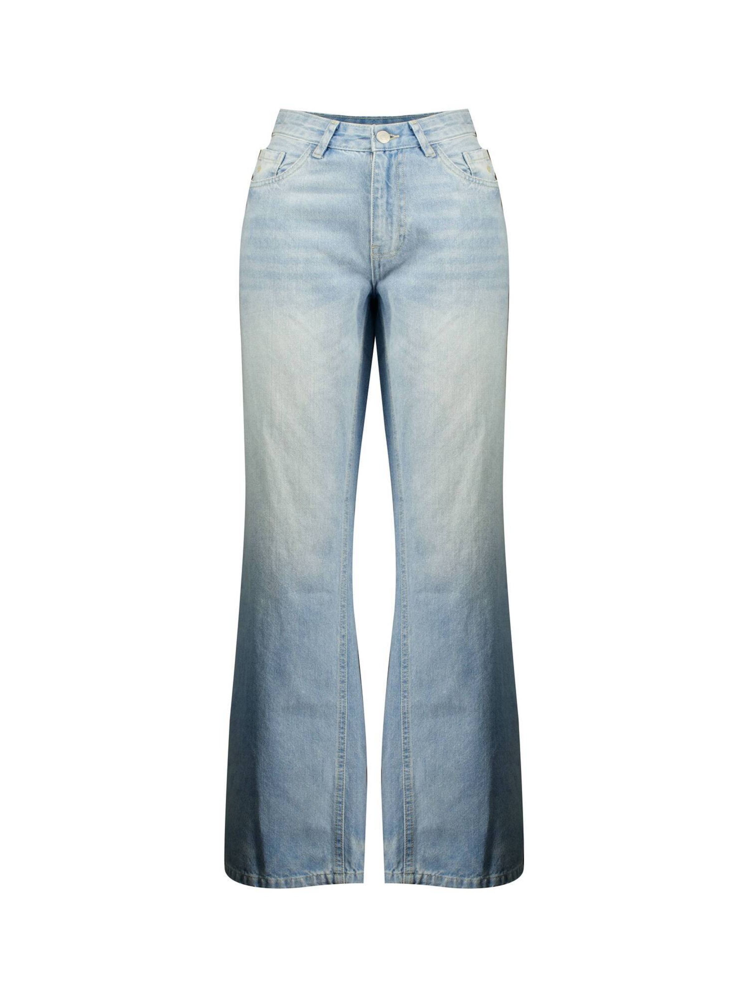 Deeluxe Jean 'PRISTY ' en bleu denim, Vue avec produit