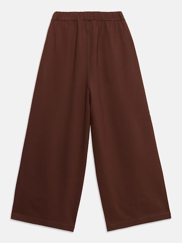 Wide Leg Pantalon Calvin Klein Jeans en marron