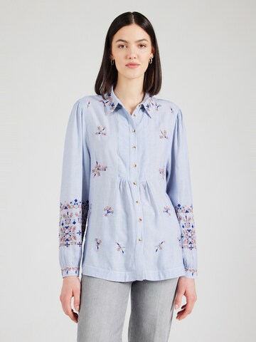 WHITE STUFF Bluse 'Geri' in Blau: Vorderseite