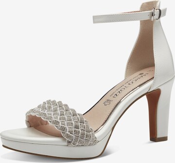 MARCO TOZZI by GUIDO MARIA KRETSCHMER Strap Sandals in Beige: front