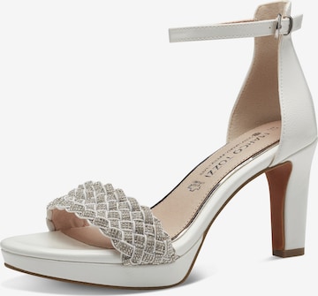 MARCO TOZZI by GUIDO MARIA KRETSCHMER Strap sandal in Beige: front