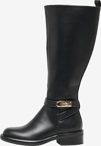 Bottes 'Bloom-4' ONLY en noir : devant