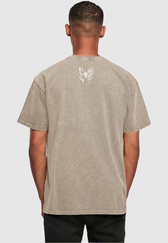 Merchcode Shirt 'Flowers Bloom' in Grün
