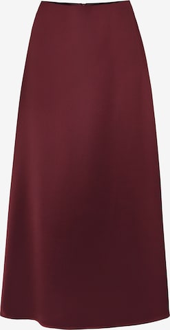 TATUUMSuknja - crvena boja: prednji dio