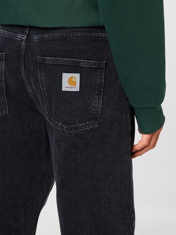 Carhartt WIP Regular Jeans 'Newel' in Zwart
