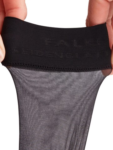 FALKE Socken 'Seidenglatt'‌‌‌ in Schwarz